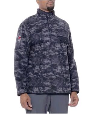 Pajar polar fleece mock neck shirt is a cozy pullover large EUC